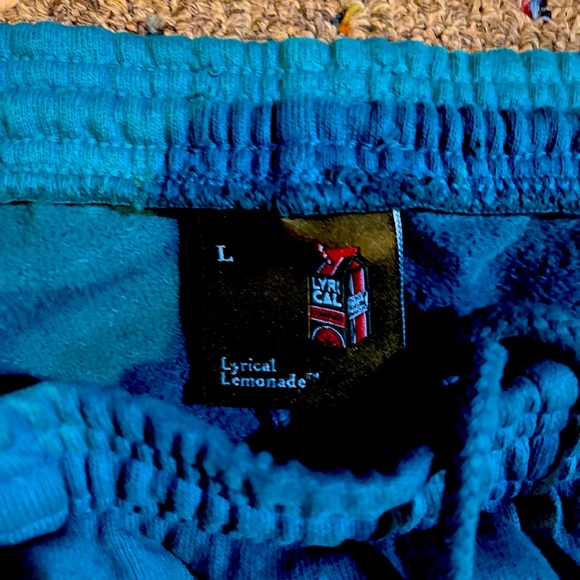 Green Lyrical Lemonade Sweatpants (winter collection) - Picture 5 of 5